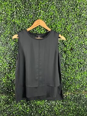 Metaphor, Swing Top, Black, Soft Women’s Blouse Size S